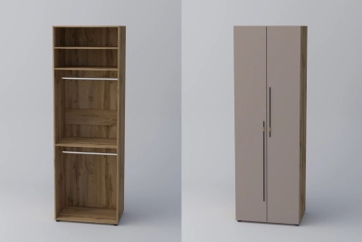 Двукрил гардероб СПЕЙС 2 (h-240) - тофи / апалачи