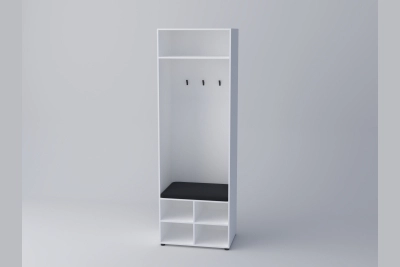 Портманто СПЕЙС (h-240) - бяло