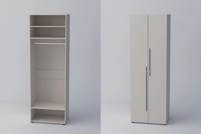 Двукрил гардероб СПЕЙС 1 (h-240) - кашмир