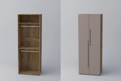 Двукрил гардероб СПЕЙС 2 (h-220) - тофи / апалачи