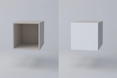 Надстройка СПЕЙС 400 - бяло / кашмир