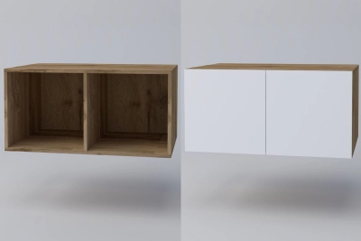 Надстройка СПЕЙС 800 - бяло / апалачи