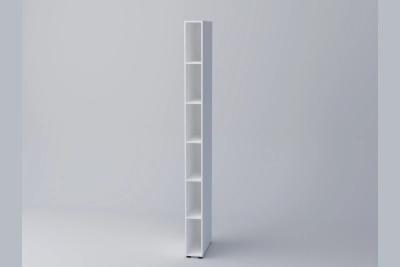 Етажерка СПЕЙС (h-260) - бяла