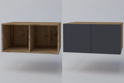 Надстройка СПЕЙС 800 - графит / апалачи