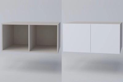 Надстройка СПЕЙС 800 - бяло / кашмир