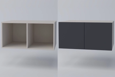 Надстройка СПЕЙС 800 - графит / кашмир