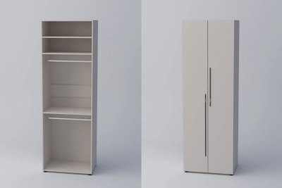 Двукрил гардероб СПЕЙС 2 (h-240) - кашмир