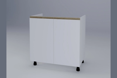 Шкаф за мивка Тина H80M бяло