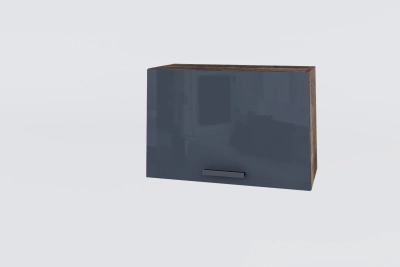 Шкаф за абсорбатор 60 см Марта лукс колониален дъб / графит гланц