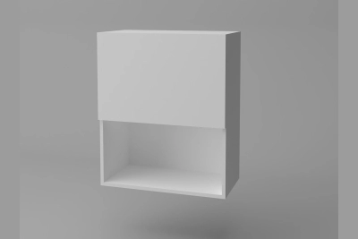 Шкаф Марго B60Б за микровълнова в бяло
