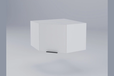 Шкаф надстройка Адел А57х57 бял супер мат (320)