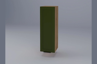Горен шкаф Анна B30 зелено бали / златен дъб h920