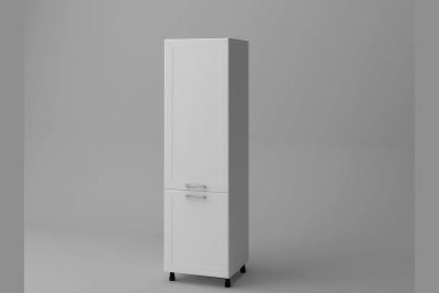 Шкаф за хладилник Марго бяло h213
