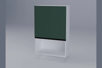 Горен шкаф Тина B60 2Д h920 за микровълнова зелено