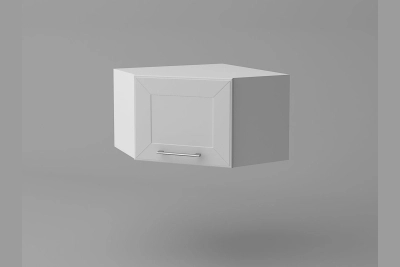 Шкаф надстройка Марго А57х57 бяло
