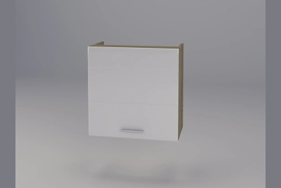 Шкаф за абсорбатор Бианка 60 см. бял гланц/дъб сонома h920