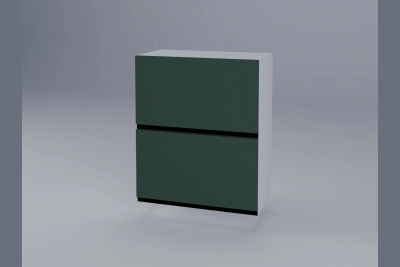 Горен шкаф Тина B60Б зелено