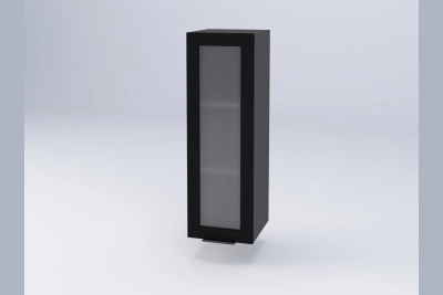 Горен шкаф Адел B30СК черен софттъч h920