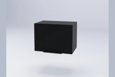 Шкаф надстройка Адел А50 черен софттъч (320)