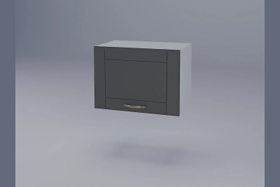 Шкаф надстройка Доминика А50 сиво кадифе (320)