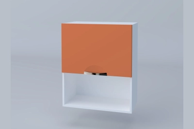 Шкаф за микровълнова B60Б Адел лукс NEW оранжев