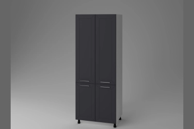 Шкаф П80 2Д  h213 Марго графит