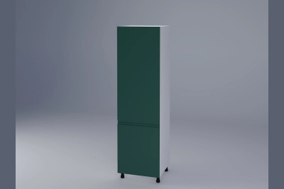 Колонен шкаф за вграждане на хладилник Влада нефрит h213