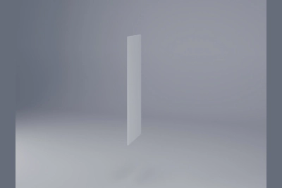 Панел вътрешен Тина бяло за колонен шкаф h233