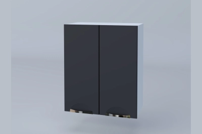 Шкаф за телескопичен абсорбатор B60 h-680 Адел лукс NEW графит