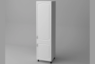 Шкаф за хладилник Оля NEW h233 - бял