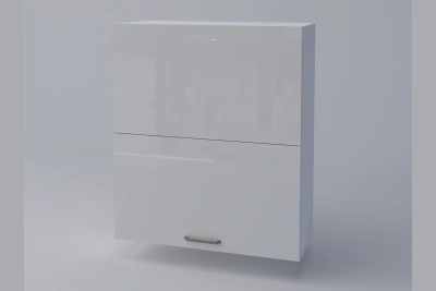 Горен шкаф Лиона B80Б FREE FOLD бял гланц (h920)