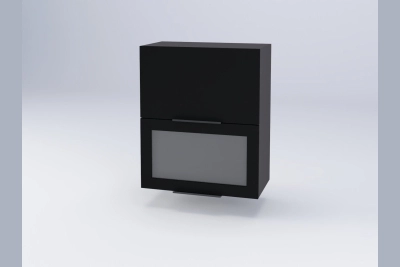 Горен шкаф Адел B60БСК черен софттъч