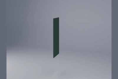 Панел вътрешен Тина зелено за колонен шкаф h213