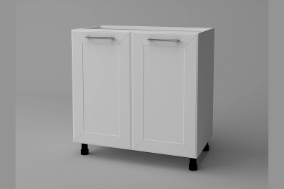 Шкаф с две врати H80 Марго бяло