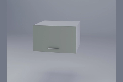 Шкаф надстройка Бианка А60 мента/бяло