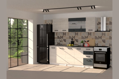 Кухня Злата 2.0 м артууд/антрацит