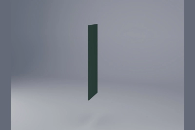 Панел вътрешен Тина зелено за колонен шкаф h233