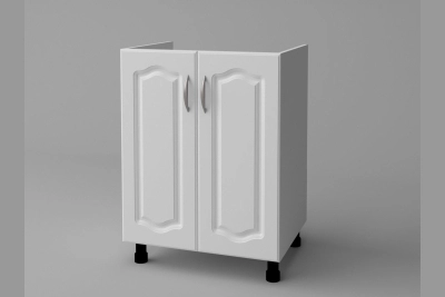 Шкаф за мивка H60M Оля NEW в бяло