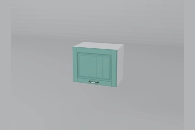 Шкаф за абсорбатор 50 см Прованс синя лагуна