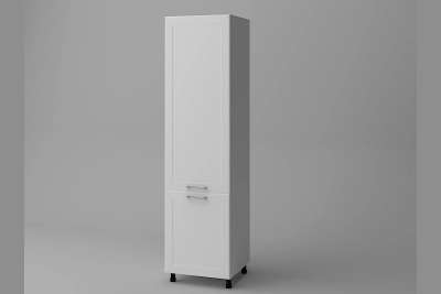 Шкаф за хладилник Марго бяло h233