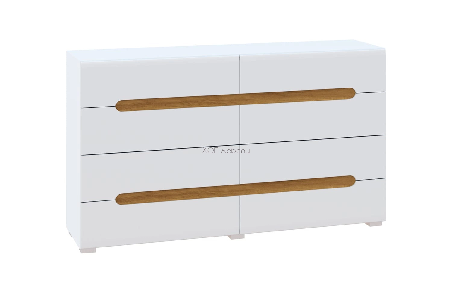 Скрин Бианко NEW 4Ш+4Ш - бял гланц / апалачи ID 12539 - hop-mebeli.com - 1 Скрин Бианко NEW 4Ш+4Ш - бял гланц / апалачи ID 12539 - 1