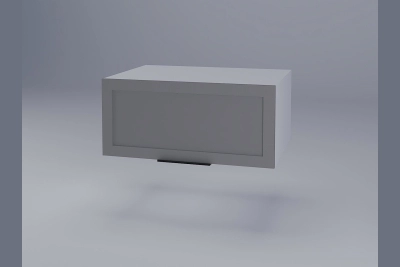 Шкаф надстройка Анна А80 сиво кадифе