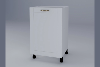 Долен шкаф Доминика H50 бяла коприна