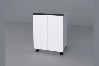 Шкаф за мивка H60М Софи - бяло