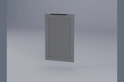 Врата за електроуред Анна на 45 см. сиво кадифе