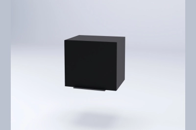 Шкаф надстройка Адел А40 черен софттъч (320)