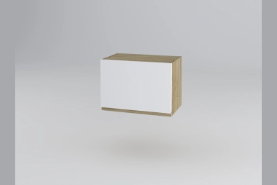 Шкаф надстройка Тина А50 - бяло / дъб сонома (320)