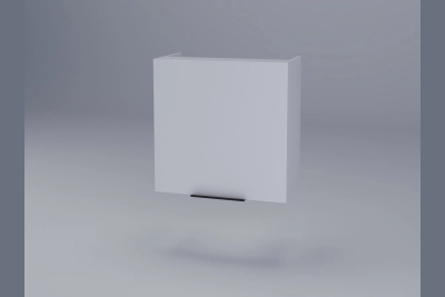 Шкаф за абсорбатор Милана 60 см. бяла коприна h920