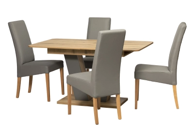 Комплект маса ВЕНДИ и столове Роко