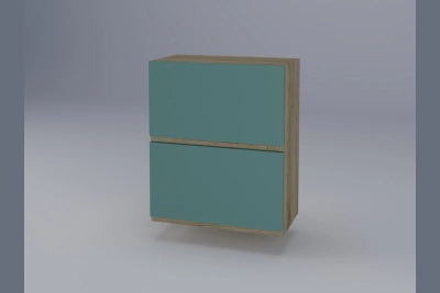 Горен шкаф Тина B60Б синьо